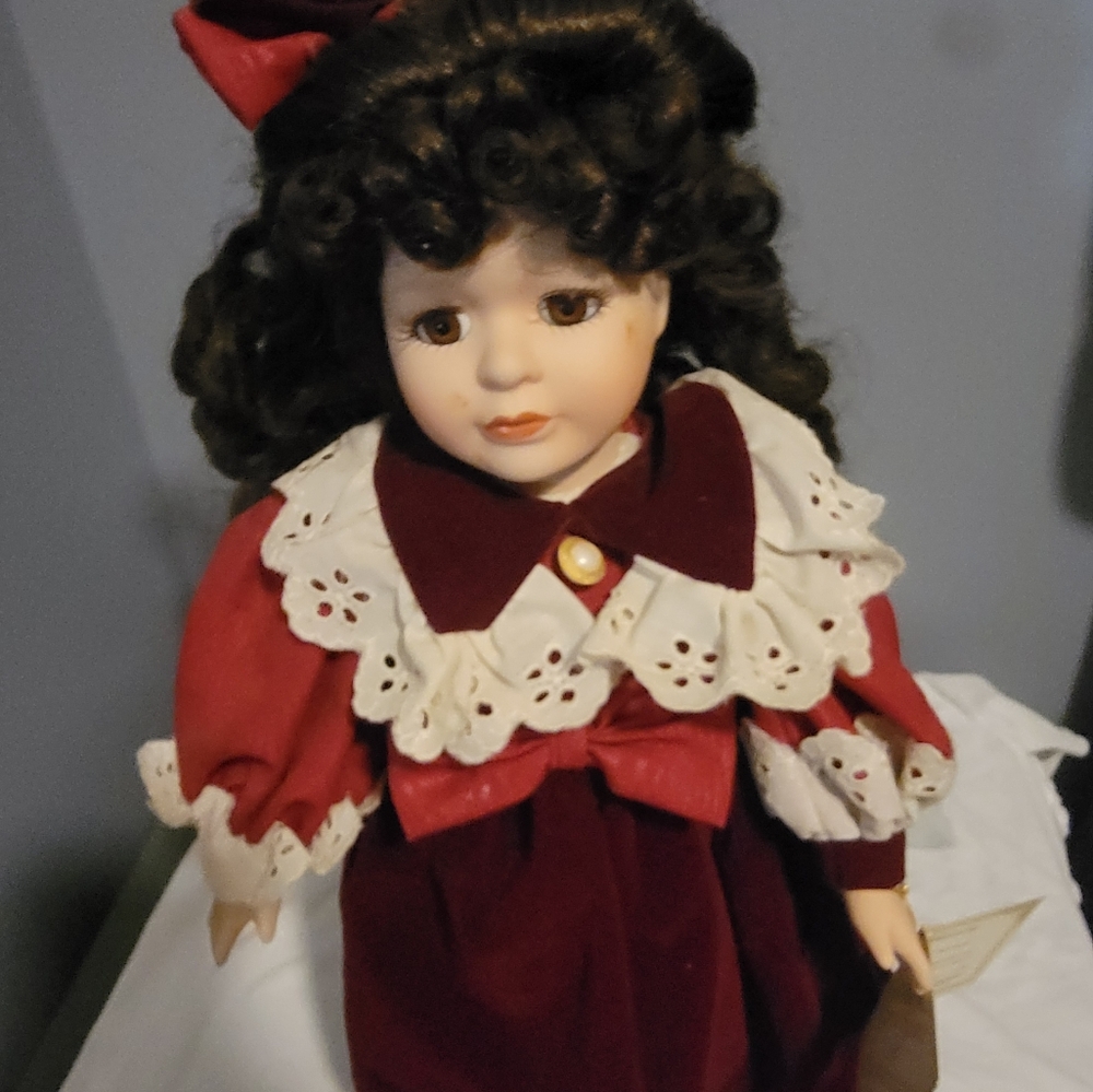 Soft Expression Porcelain Doll